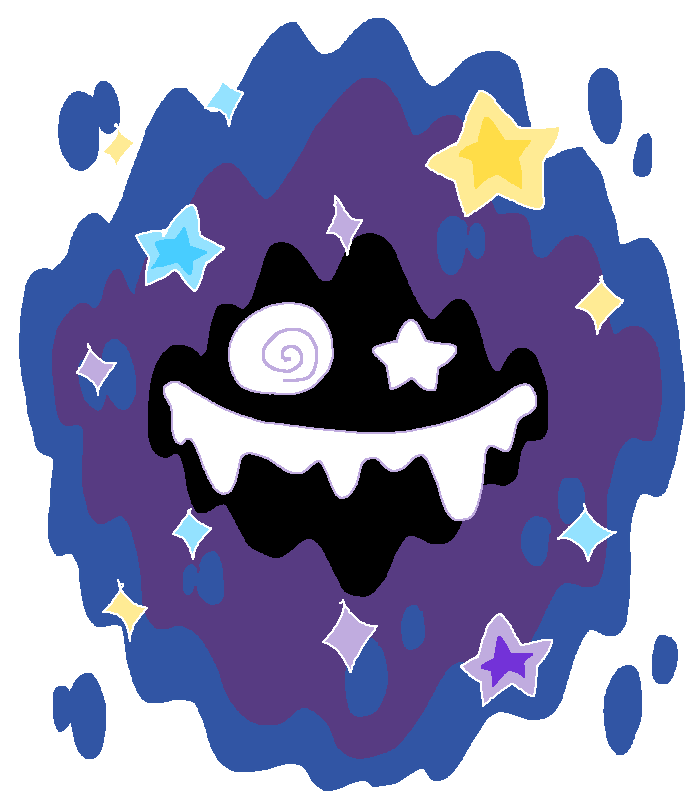 リーヨ リーヨ 満月を見て 夜がこっちを見てる とおもって 描いたモンスターです やっぱこうでナイト Photoshop Powerpoint イラスト モンスター モンスターイラスト イラスト好きさんと繋がりたい 絵描きさんと繋がりたい T