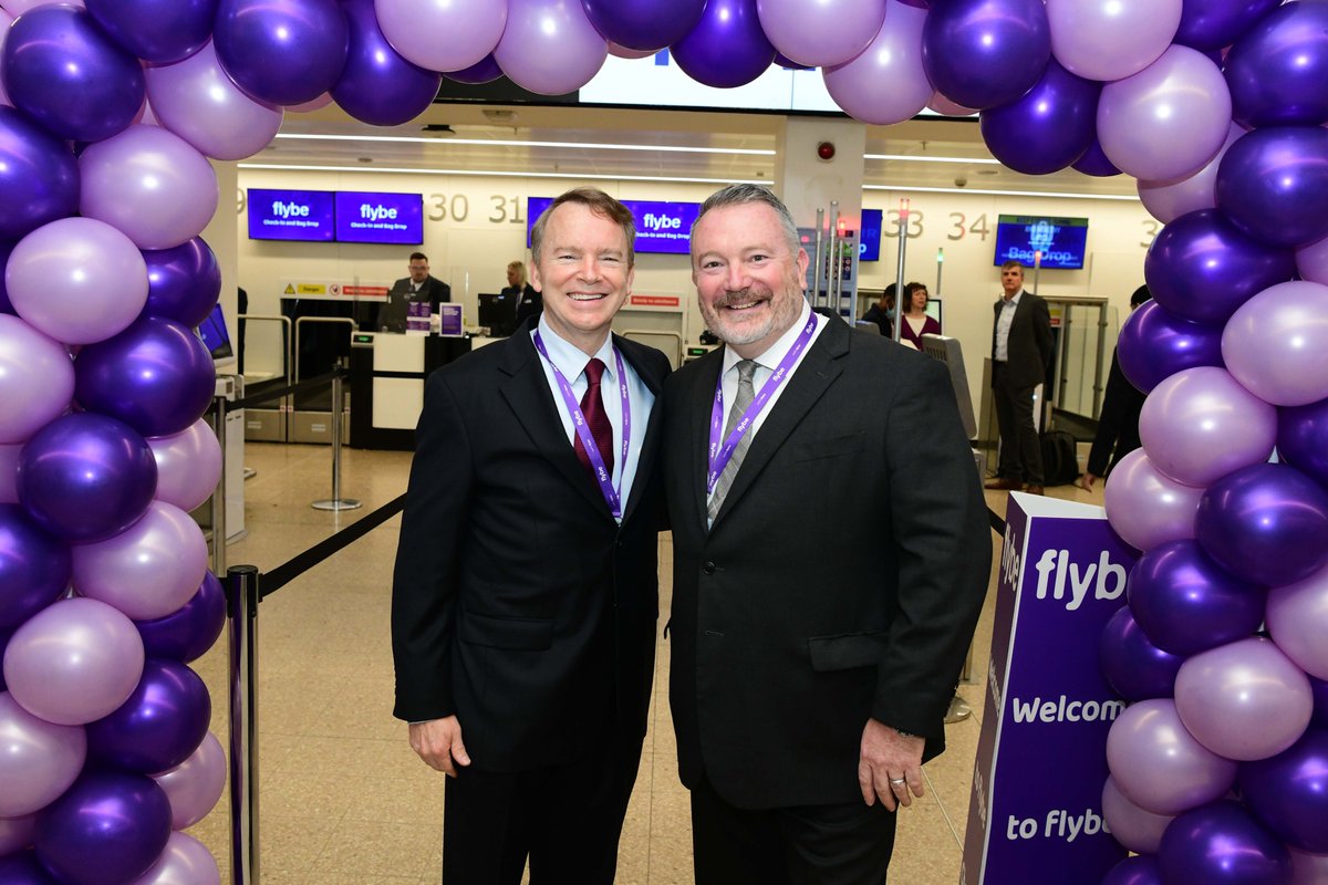RBH_Agency's tweet photo. ✈️ @flybe officially launched its first flight yesterday and we couldn’t be prouder to have worked side by side as the airline’s Marketing and PR partners. 

Congratulations to the whole team on a successful launch... 

#Letsflybe https://t.co/4pHwcIYwSm