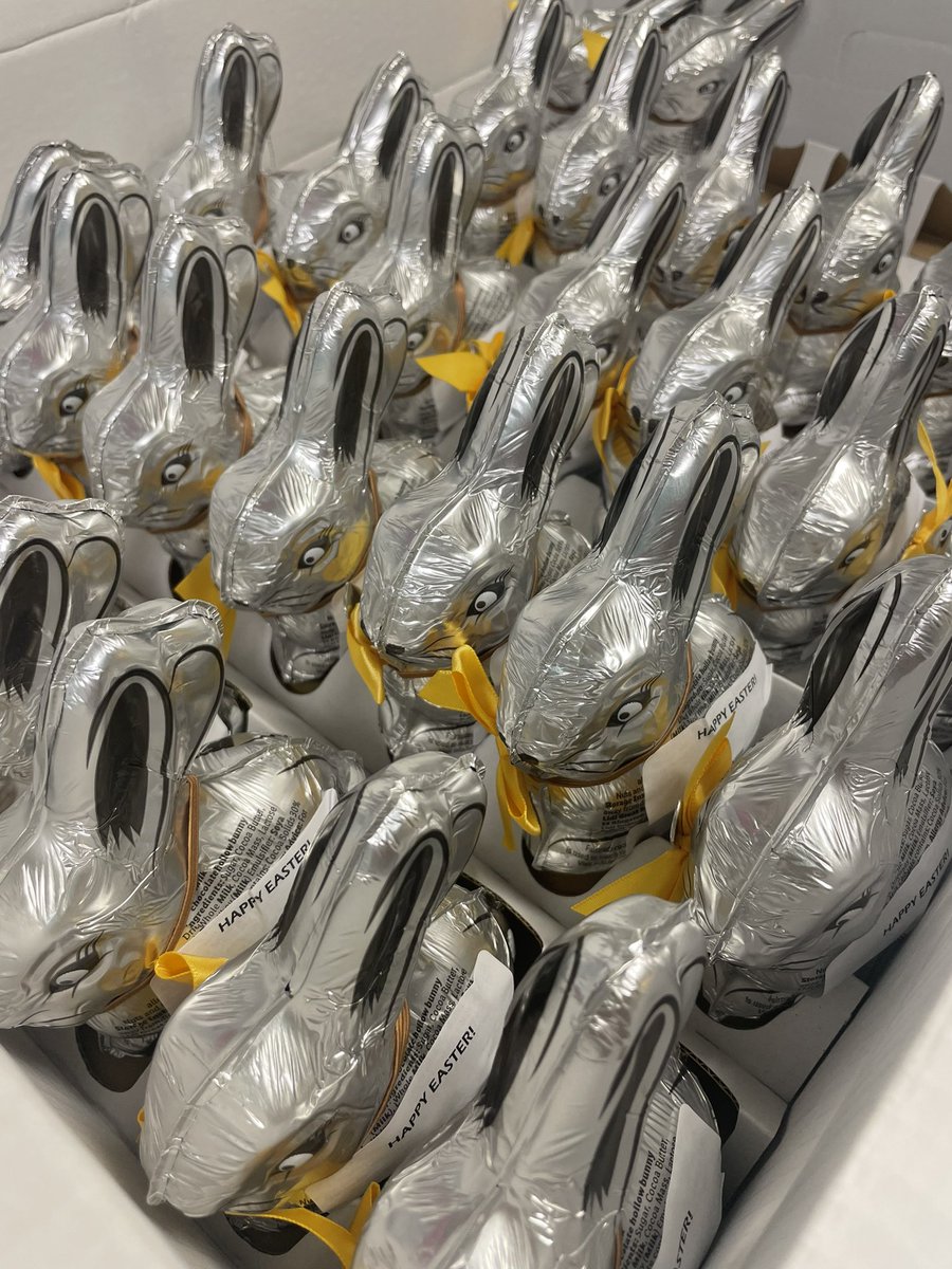 Julius Ceasar Dela Paz (He/Him) (@jcvdelapaz) on Twitter photo Easter bunnies from the GI Senior Team are all labelled and ready to be given this Easter weekend to the GI staff <a href="/uclh/">UCLH</a> to spread some cheer! #OneTeam <a href="/Janet_180783/">Janet Saunders</a> <a href="/DympsM/">Dymps Mangan</a> <a href="/loudutch/">louisa kamara</a> <a href="/RidulmeM/">Maria Ridulme</a> <a href="/SaiireSays/">Sarah Curran</a> Easter bunnies from the GI Senior Team are all labelled and ready to be given this Easter weekend to the GI staff <a href="/uclh/">UCLH</a> to spread some cheer! #OneTeam <a href="/Janet_180783/">Janet Saunders</a> <a href="/DympsM/">Dymps Mangan</a> <a href="/loudutch/">louisa kamara</a> <a href="/RidulmeM/">Maria Ridulme</a> <a href="/SaiireSays/">Sarah Curran</a>