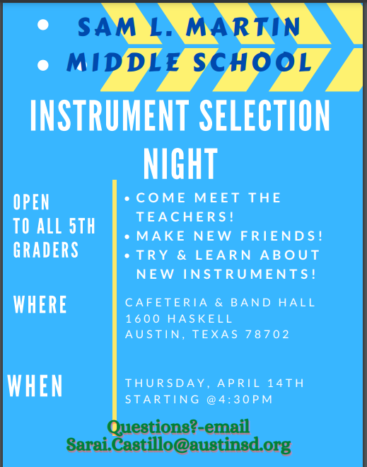 BrandyGratten's tweet photo. Excited to see our AH-MAZING vertical team 5th graders get opportunities to try and explore new instruments! @MMSEagles @AisdMiddle #keepsoaring https://t.co/BvSoip4CQs