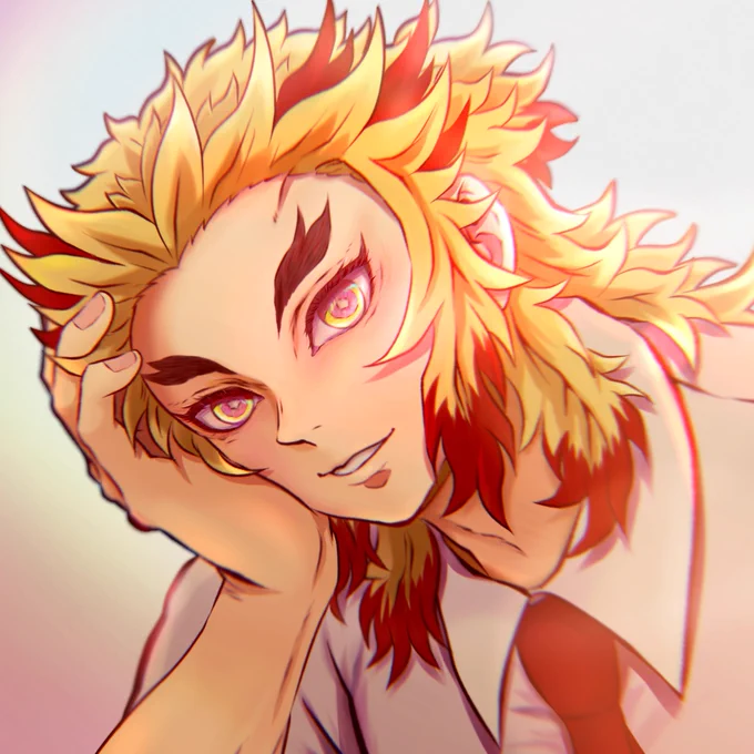 キメ学🌸忙し春の放課後~
うたた寝💤 煉獄先生
からの寝惚け~。︎︎゜◌ 煉獄先生(差分) 