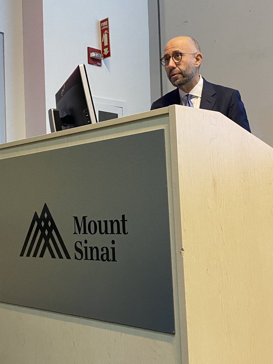 Visiting Professor Jack Rychik joins us as the Nadav Robinson Visiting Professor at the @MountSinaiCHC @MountSinaiPeds ; excited to hear his talk on ‘Living with Single Ventricle’ @CHDToolkit @cchaforlife @CHDinfonet @CHD_education #CardioEd