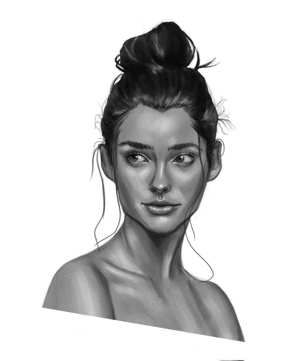MikeMaysArt's tweet photo. Last night's drawing ✏️

#art #portrait #digitalart #photoshop #madewithwacom #mobilestudiopro #femaleportrait #illustrator #Godbless https://t.co/erpqBMgYxd