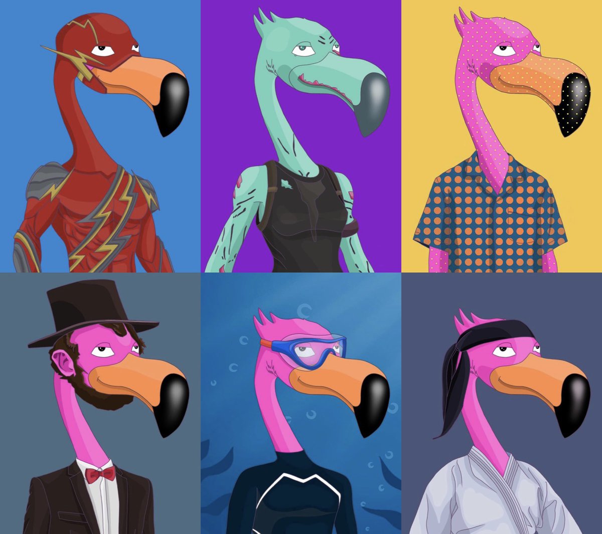 Good afternoon #algofam

These babies have now been added to the instant shuffle 🦩

shuffle: tinyurl.com/4wtkka62

$ALGO #Algo #Algorand #AlgoNFT