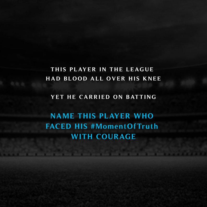 #ContestAlert  Men of character are ready for any challenge, like this player from the league who courageously carried on despite an injury. Name this player in the comments & you might win a chance to meet me. Follow @men_of_platinum for updates #sponsored