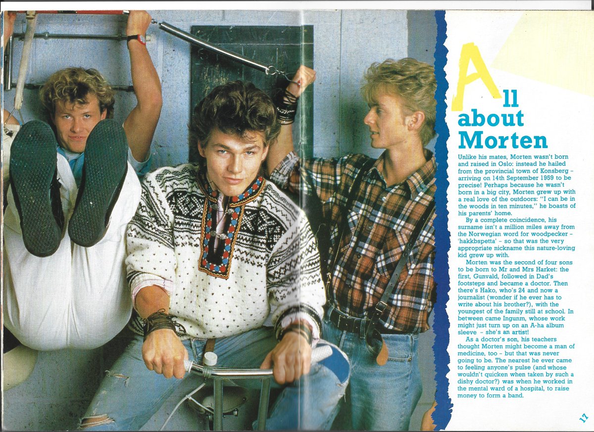 oddsandendsaha's tweet photo. More from "A-ha - Top Secret" . The A-ha Story (Part 2) https://t.co/JuFRWJ7NAU