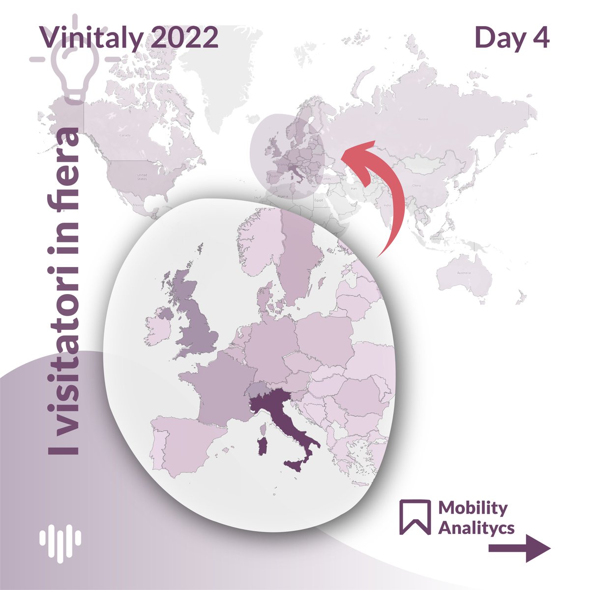 Day 4 #vinitaly 🍷📊🔬

Bollettino web e social sui trend del 13 aprile 2022.

📌 Inside Vinitaly: socialmeter.it/vinitaly-2022/

#socialmeter #bigdata #datadriven
@vinitalytasting <a href="/Copagri/">Copagri</a>