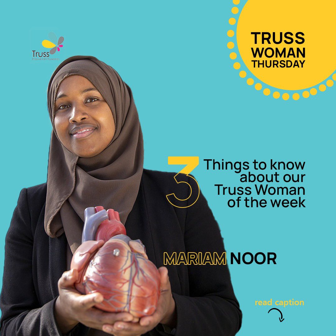 trussfdn's tweet photo. Here are 3 things you should know… 

READ THREAD 

#trussempowermentfoundation #trusstribe #mariamnoor #cardiologist #scientists #womenempowerment #breakingboundaries https://t.co/vkwyhKUpn0