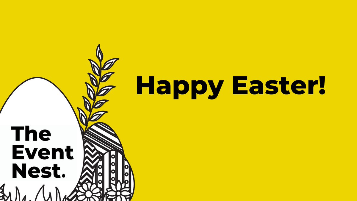 TheEventNest's tweet photo. Wishing all our clients well this Easter from all the team at @TheEventNest!

For support and enquiries drop us an email at hello@event-nest.com🐣

#eventprofs #eventech #eventsupport https://t.co/lBfDvai3kv