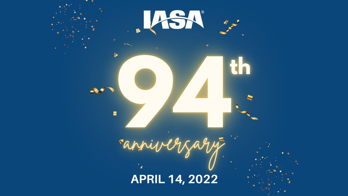 IASAINC's tweet photo. IASA is 94 Years Young Today (April 14)
......

Join us in our celebration by adding your IASA #memories and volunteer kudos on our Kudoboard:
https://t.co/8QfdZ0zCxu

Learn more about IASA:
https://t.co/rVMWs9gIFT

#nationalvolunteermonth #IASA94 #birthday #insurance #nonprofit https://t.co/DBOjSdpDZa