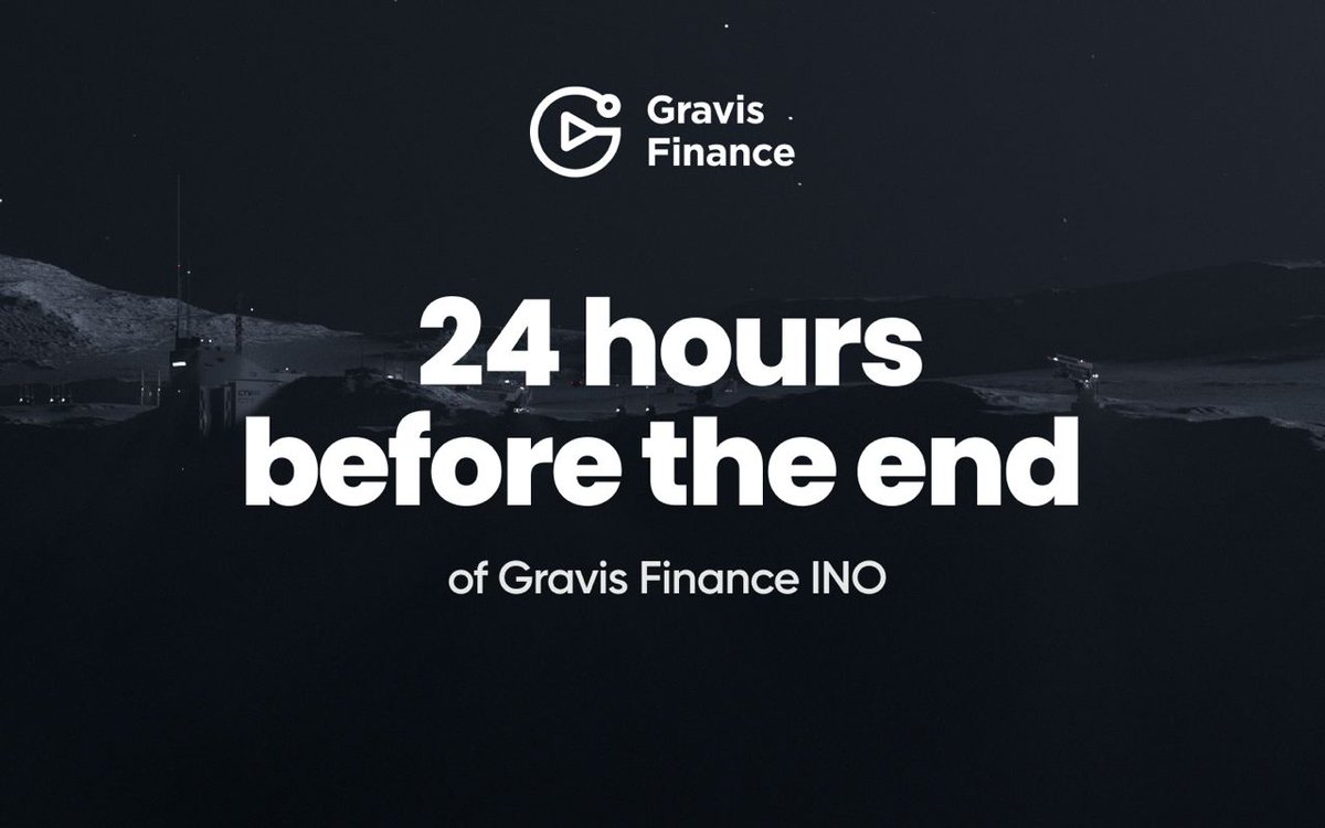 This is the Сaptain speaking! 🔊 Our large-scale space adventure is coming to an end, in 24 hours the operation of #INO Gravis Finance will end 🤑 On April 15 at 1 PM UTC, TGE will occur (if you missed the logbook entry about this, be sure to check it out to prepare yourself)