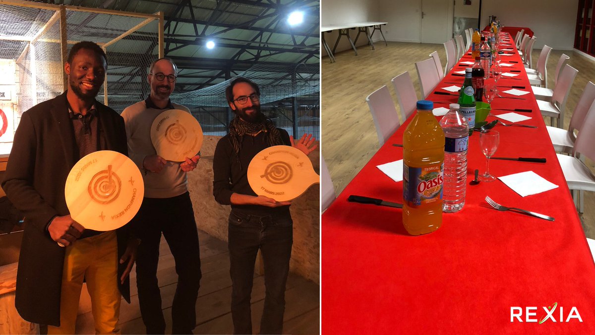 Nous nous sommes retrouvés le jeudi 17 mars  (après 4 mois derrière nos écrans), pour s’affronter au lancer de hache à Vénissieux ! 🎯

Un grand merci à bertrand pour l’organisation de ce moment, et merci aux Rexien.nes pour leur enthousiasme sans failles ! 

Rendez-vous le 28…