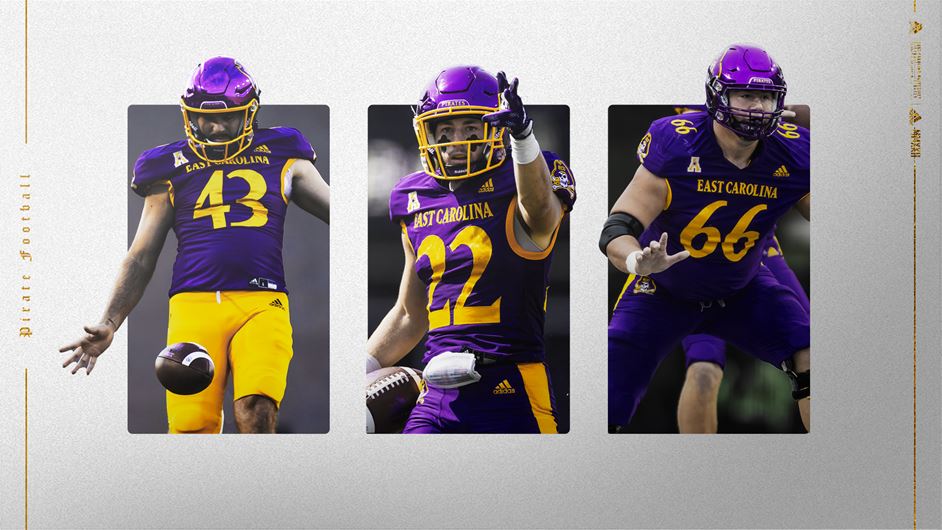 Pirate Radio ☠️ on X: HOT READ: Fernando Frye, @TylerSnead11 &  @Jonnboyyoungg , three former East Carolina student-athletes, have earned  membership into the 2022 National Football Foundation Hampshire Honor  Society.  https