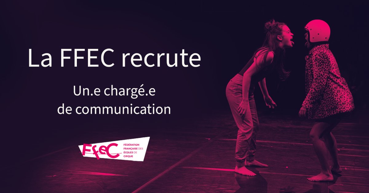 Tu es curieux et créatif ? Tu t'intéresses aux arts du cirque ? Tu as envie de participer à de supers évènements comme les Rencontres nationales à CIRCa ? 
Alors rejoins l'équipe de la FFEC ! 🤸‍
Par ici les candidatures profilculture.com/annonce/charge…