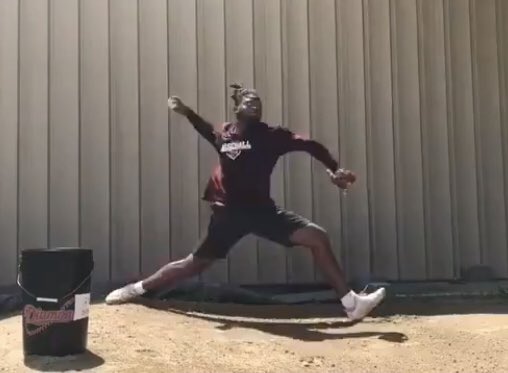 JarettMiller1's tweet image. HUGE Congrats to Dwayne Lockhart II (2022- 6’3”, 220lb- RHP/IF) on his commitment to USC Lancaster! Really no telling how good this young man can be! USCL got a great athlete and even better person! Super proud!!! #Opportunities #Lancers #Projectability