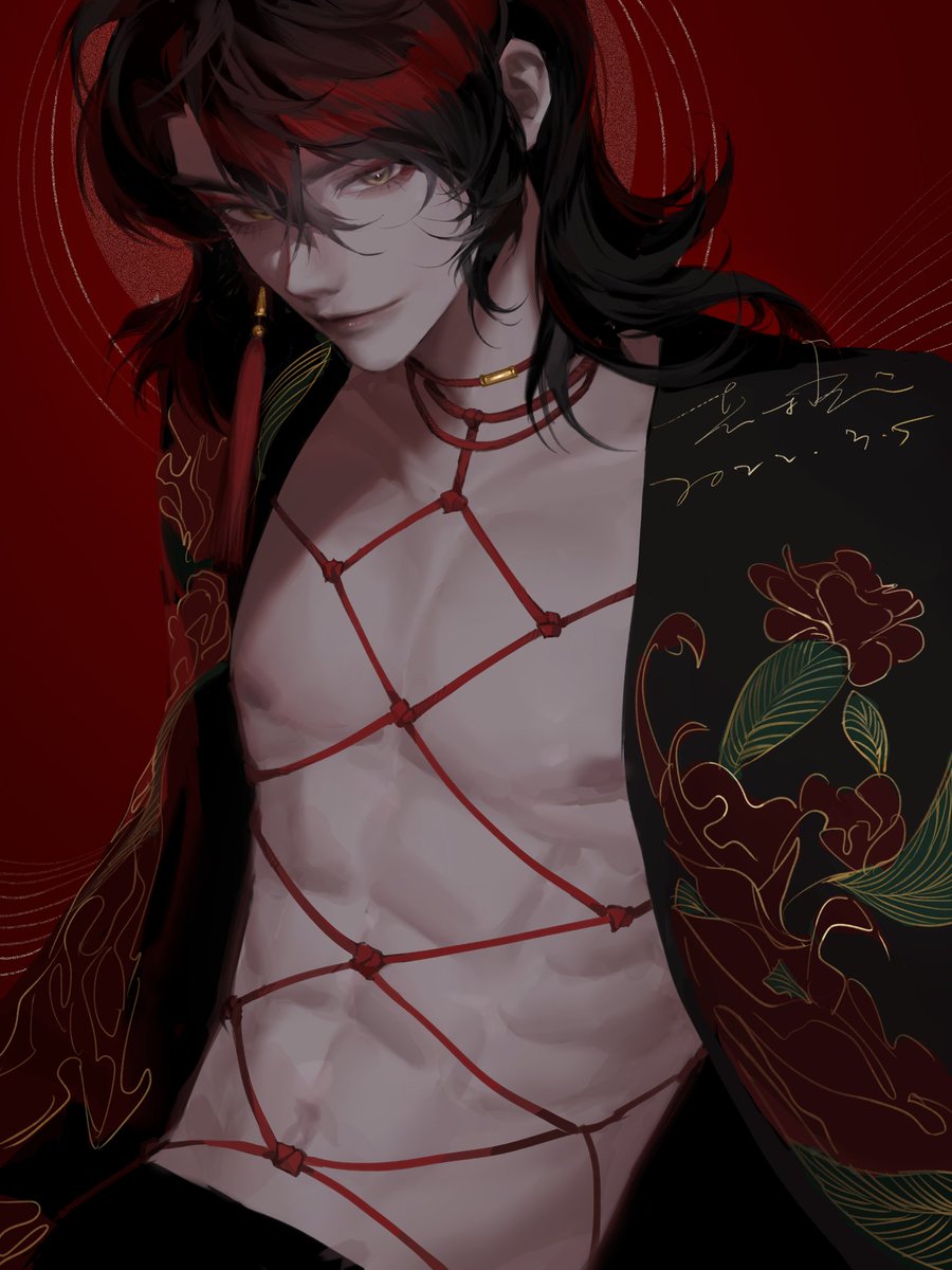 vvvirus1101's tweet photo. #Akurylic
@Vox_Akuma 

Congratulations to 500k Milord!!🎉
（Wrong tag was reminded, so I came here to resend it!😭😭😭）

*Thanks for my translation ouo💖
（Color difference always gives me a headache.） 
绘画过程在同名b站！ https://t.co/CYLAMnr1f7