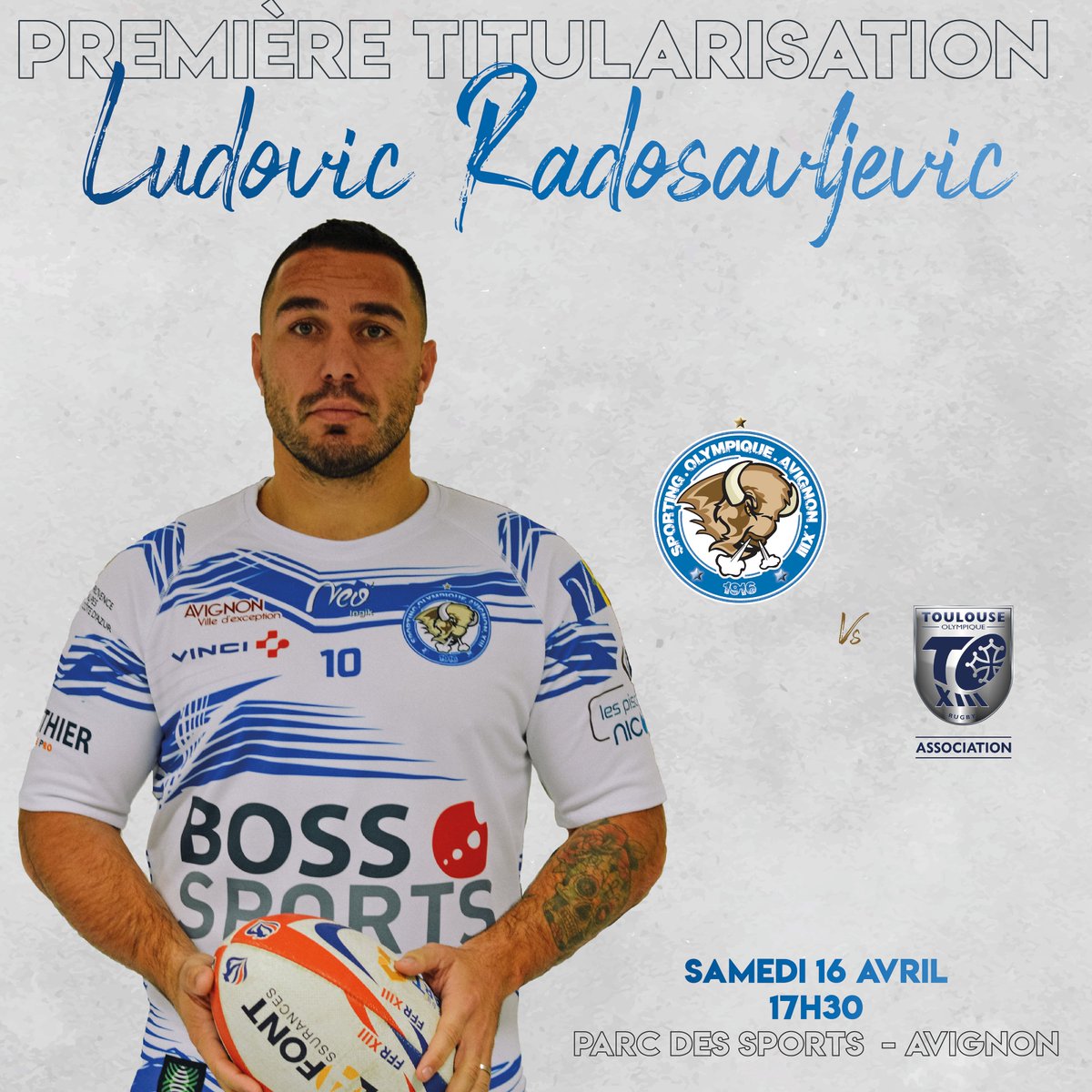 SO Avignon XIII tweet media