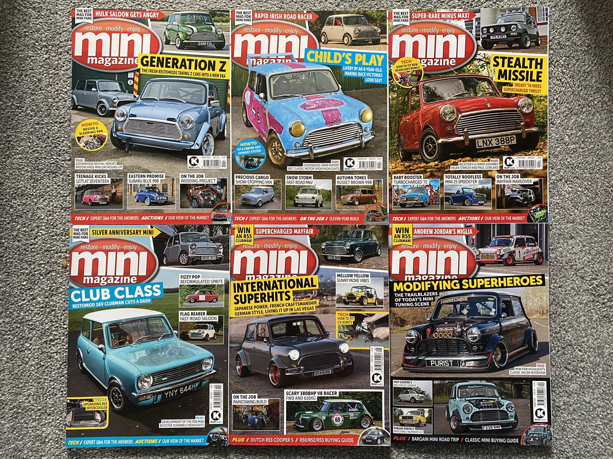 Ooh, there it is - with subscribers now, in shops tomorrow.
6 issues in, I think I might be getting the hang of this…