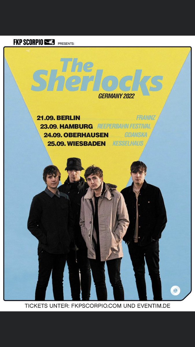 sherlocksfanuk's tweet photo. @TheSherlocks going to Germany 🇩🇪🎸👏 https://t.co/aGDc5DgbgM