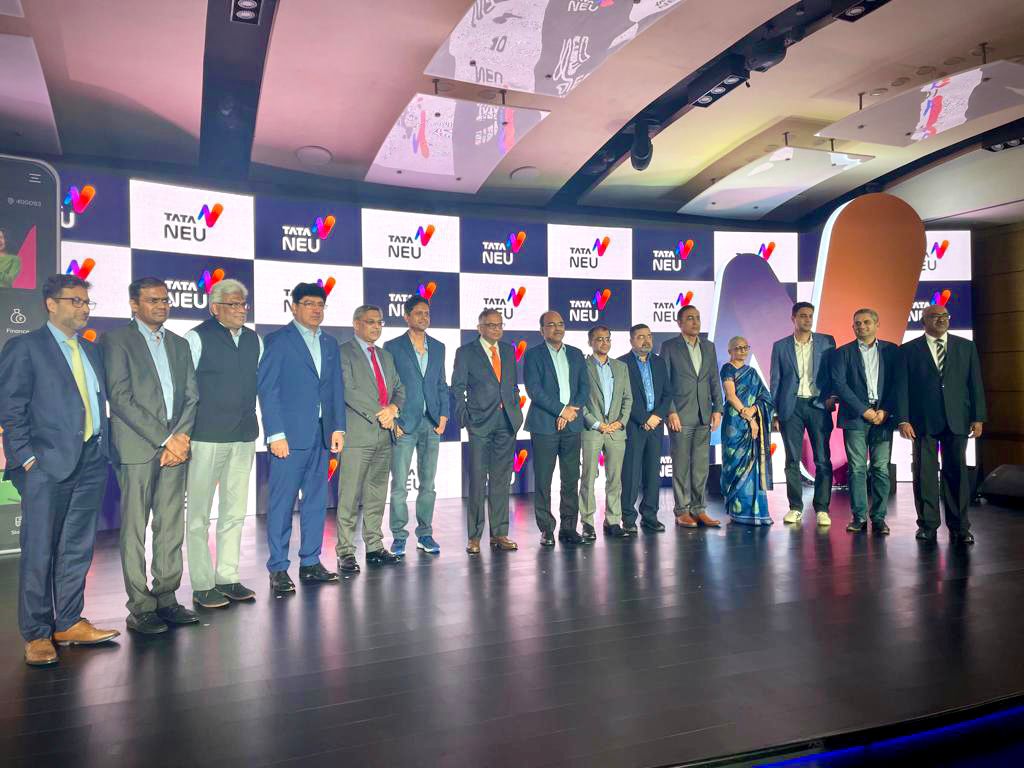 TataCompanies's tweet photo. Our Chairman N. Chandrasekaran welcomes @tata_neu — our first super app that unites the Tata brand universe. (1/4) https://t.co/7rUFNpSzB1