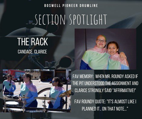 agalloway24's tweet photo. 5 Days till Dayton…
Section Spotlight: The Rack
#waitingroom #foremily #roadtodayton #bpd2022 @BoswellDrumline @WaysideBands @CreekviewMSBand @boswellhs @BoswellBandGold https://t.co/kRxfcNldbN
