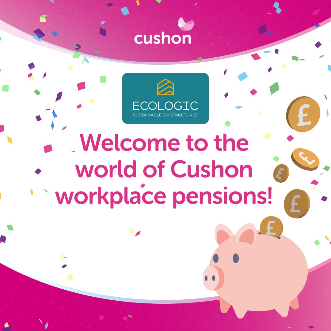 WeAreCushon's tweet photo. We're excited to be offering our #NetZero pension to Ecologic SIPs employees! Pensions can be a force for good and employees can engage with their pension through our app-first technology and contribute to a healthier planet. Welcome aboard!

#ClientLaunch #Pension https://t.co/ZIlEI1e6SX