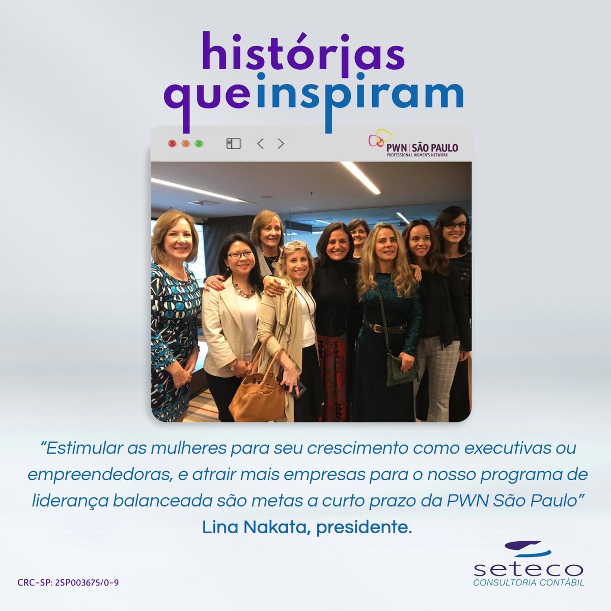setecocontabil's tweet photo. Na estreia da coluna Histórias que Inspiram, conheça a causa da #PWNSãoPaulo, que luta pela #liderança balanceada nas empresas.

🔗 https://t.co/eAu5cpuYcQ 

#empreendedorismo #novonormal #negócios #empresa https://t.co/zGtEpgvUIt