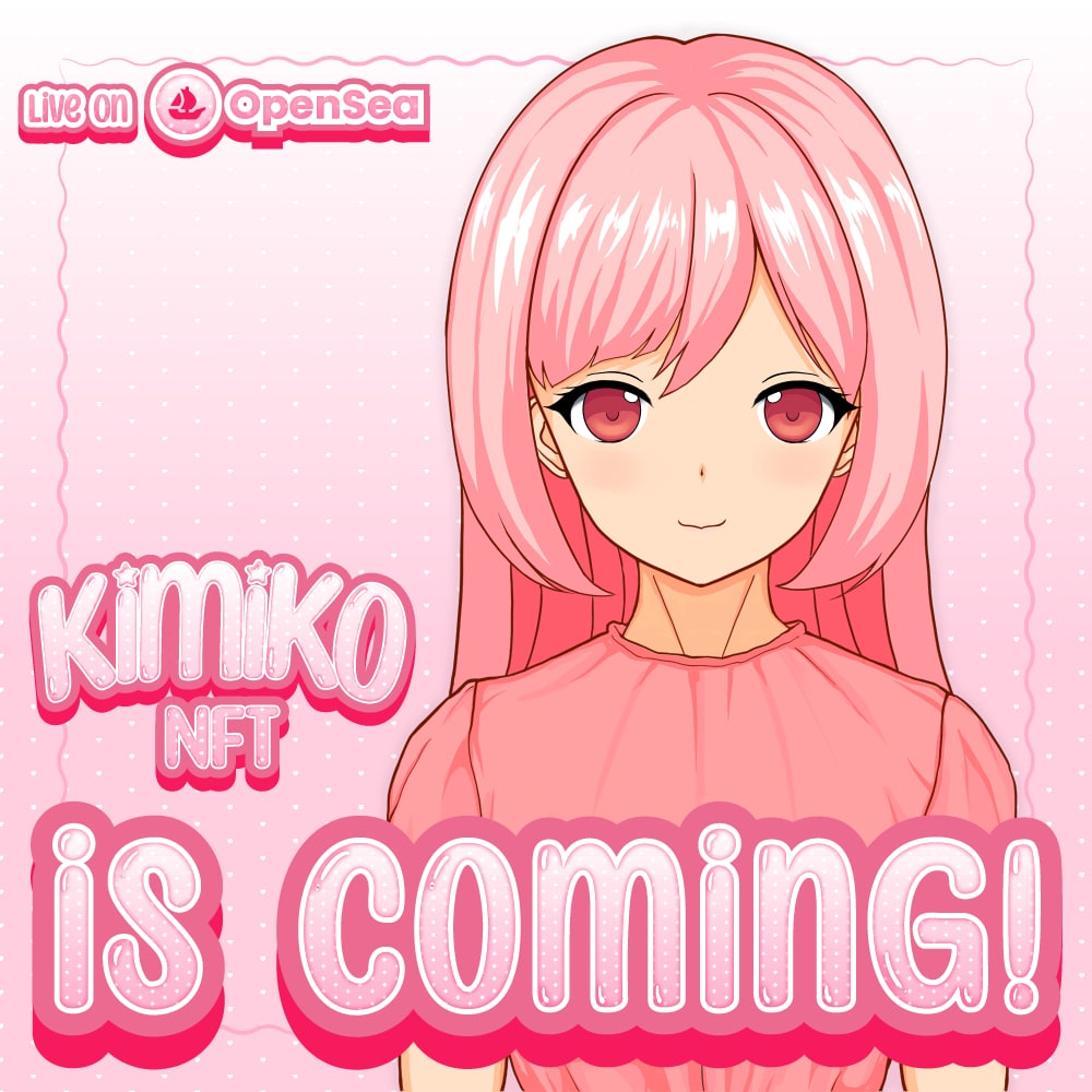 kimiko_nft's tweet photo. Kimiko NFT is coming!

#anime #art #nft #nfts #nftart #cryptoart #digitalart #opensea https://t.co/nRZOFqh53u