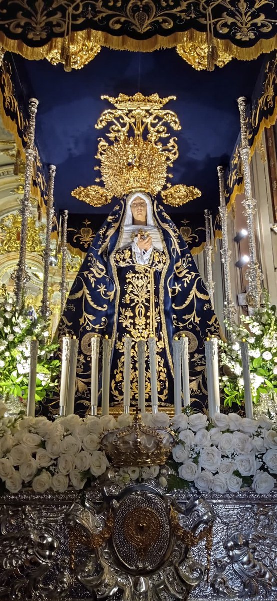 La Madre espera en el templo a que la acompañemos a recorrer las calles de la ciudad después de tres años sin poder hacerlo