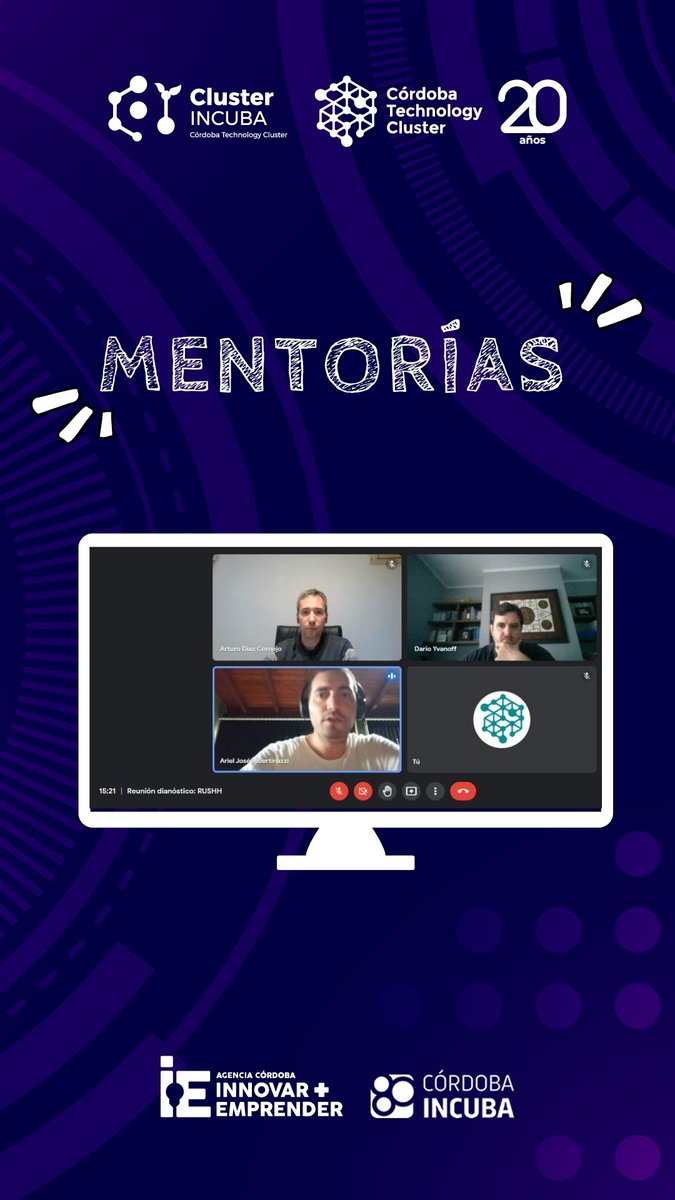 ClusterCba's tweet photo. ➡️Comenzamos con las #mentorías en #ClusterIncuba 🙌🏻
📢Equipo #Rushh junto a @DarioYvanoff
📢Equipo #Disdep junto a @mtisera
@AgenciaIyE
#Emprender #Emprendedores #Emprendimiento #Startups #IncubadoradeEmpresas #SectorTIC #Tecnologías #Innovación #EcosistemaEmprendedor https://t.co/EsmJQWbjvp