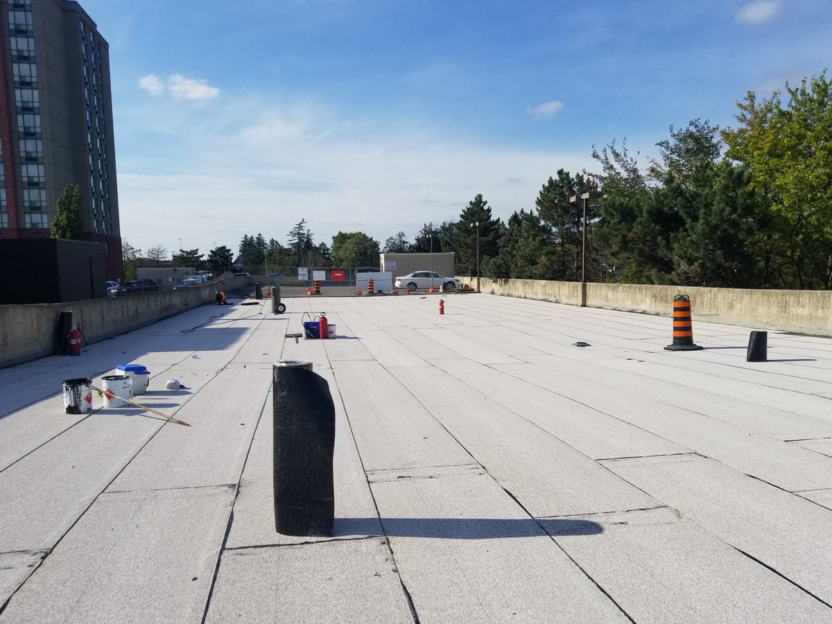 GroupNedlaw's tweet image. A #NedlawRoofing Project: Charcoal Steak House
Completed: 2019

Over 16,000 sq. ft. #Modbit #ReRoof parking garage water proofing &amp;amp;
below grade water proofing in this upscale venue located in #Kitchener.

Talk to us about your next project. ⠀ ⠀ ⠀
Estimating@nedlawroofing.com