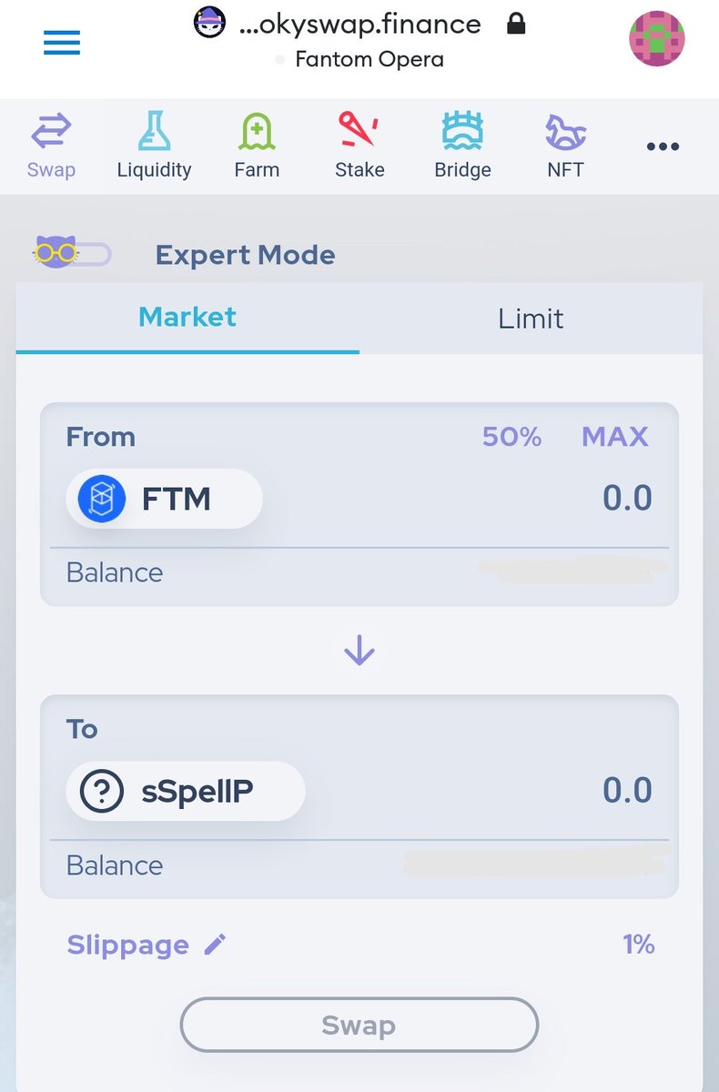 FrancescoFTM's tweet photo. Clear? Buy the token and enjoy profits from token price rise and from the $sSpell distribution.
How to do then?
Go on @SpookySwap and buy #sSpellP using the contract:
0xb6e72edc1b7abd33d34e0572677c7a55d9b89d5e https://t.co/2BJP93BiZh