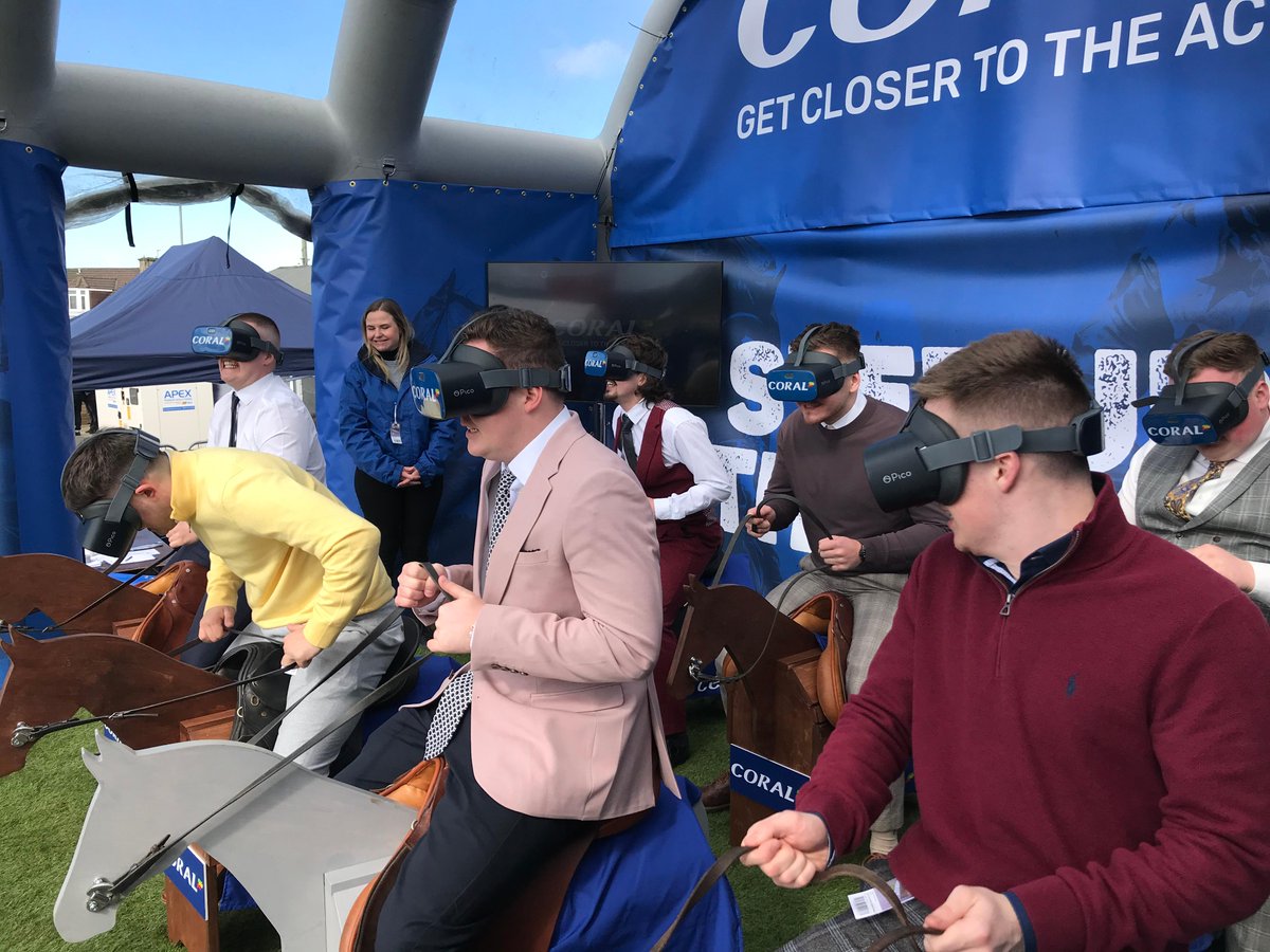 We’re back on the the road and bringing the Coral Virtual Racing Experience to Newcastle Racecourse this Friday. It’s great fun and you could win a prize. Plus it’s completely free! 😁

#coralvirtualracing #events #newcastleracecourse