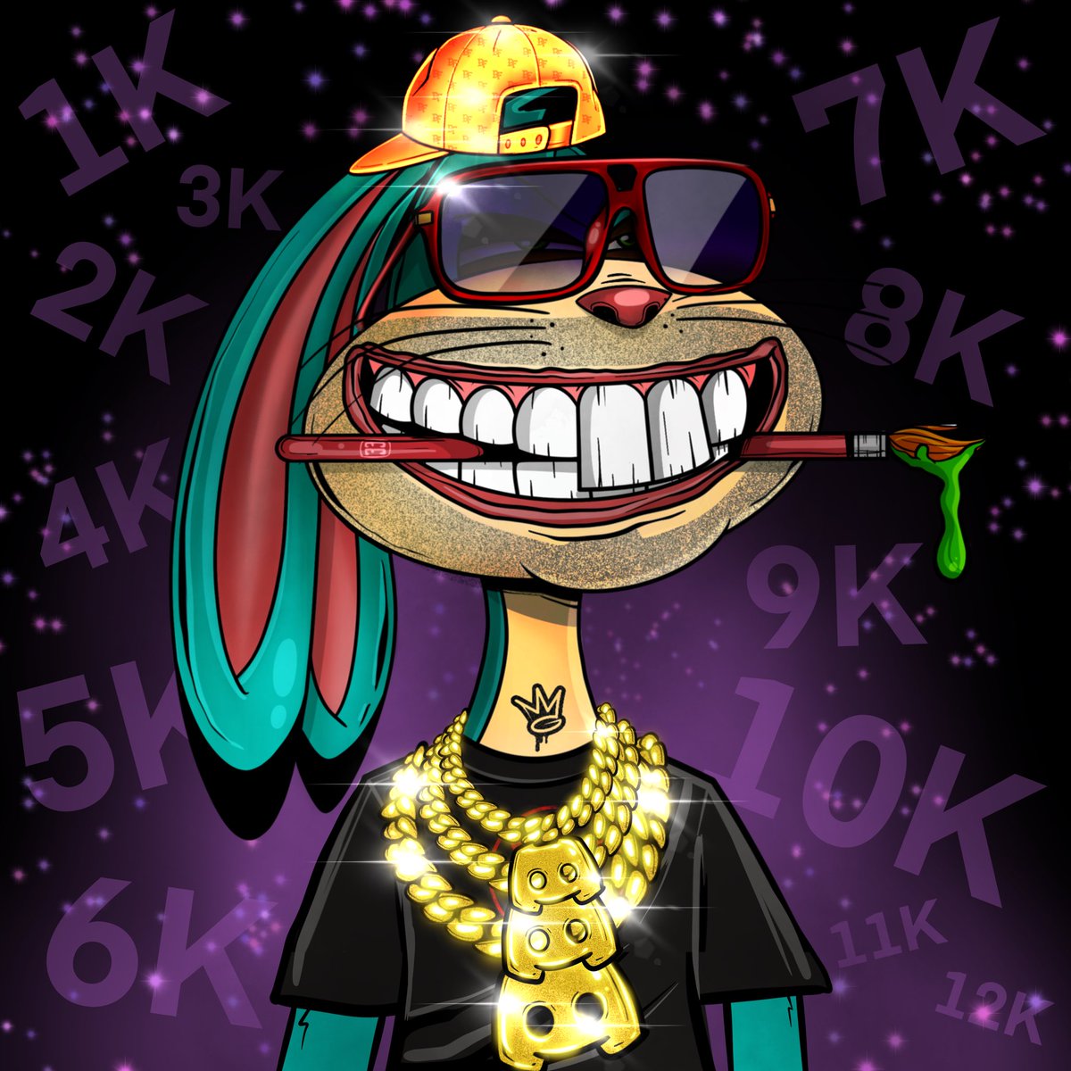 11K and Rising! Thanks!! <a href="/ElRealGenius/">GENIUS</a> <a href="/MadHareSociety/">Mad Hare Society</a>  #CRO  #CROFAM