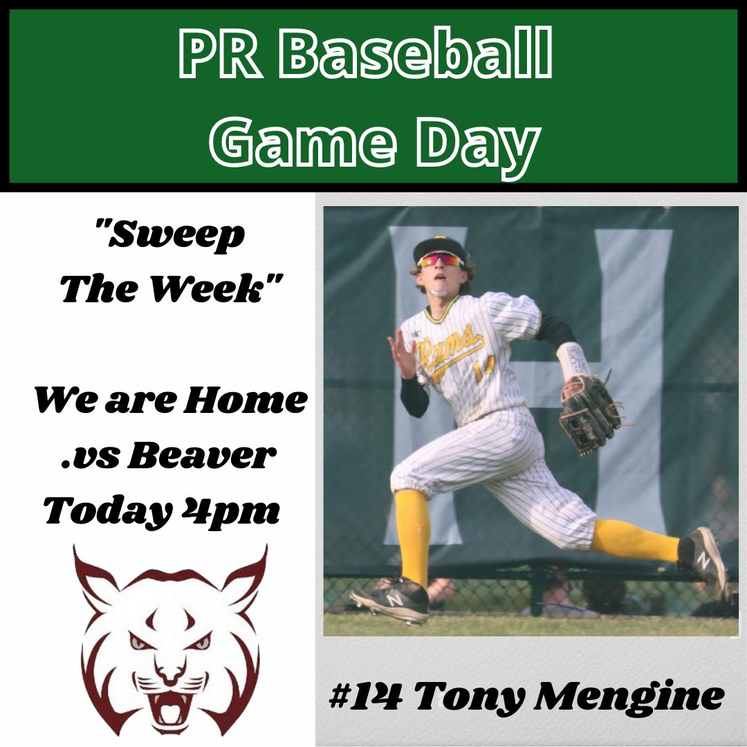 PR Rams Baseball tweet media