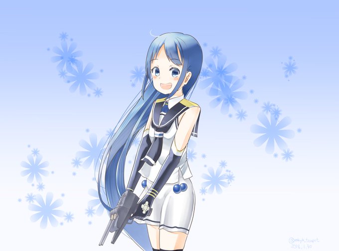 なんかポーズに既視感あるなと思ったら4年前にも似たポーズで描いてた。結構成長してる 