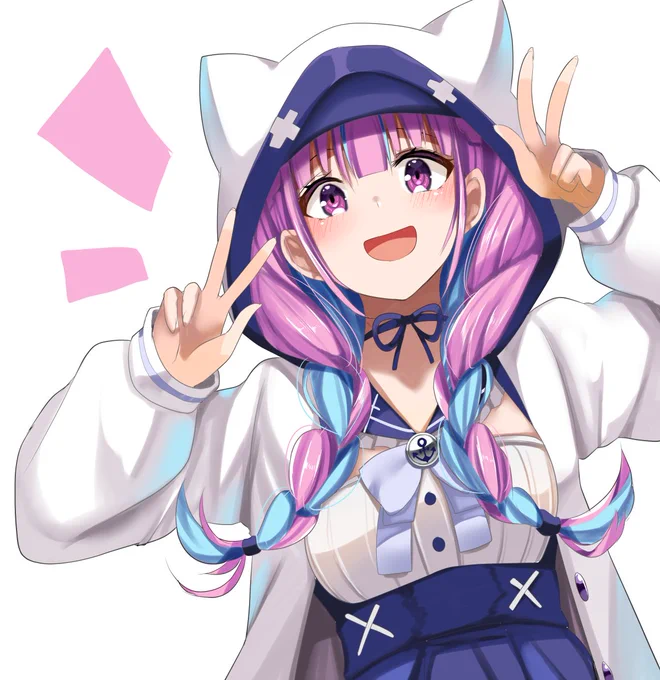 あてぃし!頑張って!
#湊あくあ #ホロライブ #あくあーと 