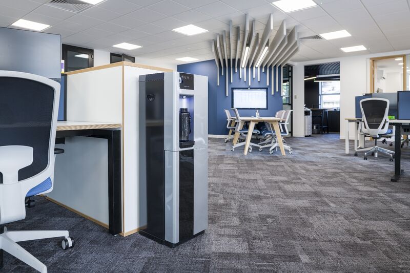Stunning water cooler with an advanced chill system that means a constant supply of properly chilled water, the Borg &amp; Overström B3 also has a huge dispense area for water bottles as well as glasses and cups.

Stocked &amp; ready to install! 

#water #officeinteriors #officedesign