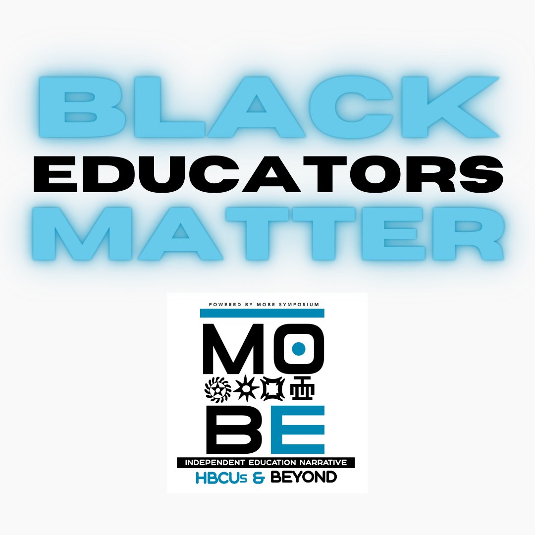 If you believe it, drop a ✊🏾 in the comments and tag your favorite #blackeducators. Registration is open for the #MOBEEd Symposium, celebrating Black excellence in education. Click the link in our bio to purchase your ticket today. 
#MOBEEd
#MOBE30
#Whosyourrock