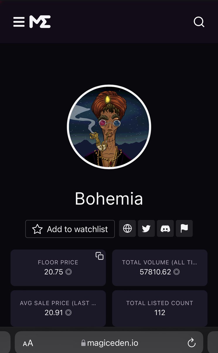 iRedskinsFan's tweet photo. GM ☀️ @BohemiaArtFair Fam 

Definitely a pattern here because every @BohemiaArtFair asset is still up. 📈📈📈🧐

Is this dejavú? 🤔 
Nope it’s a brand new day😎⭕️

#woopwoop 🤙
💎🤝 https://t.co/025Y59TgtL