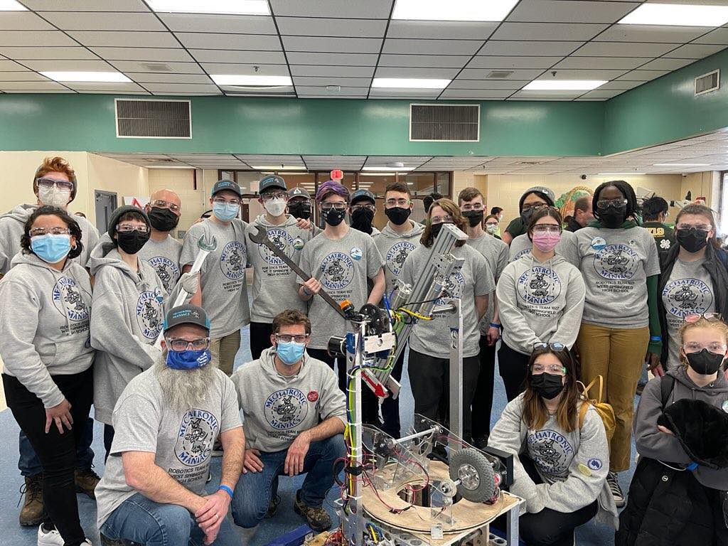 ESE welcomes all the teams that will be competing in the New England FIRST District Championship. A special shout out to the West Springfield Mechatronic Maniacs. Go Terriers!