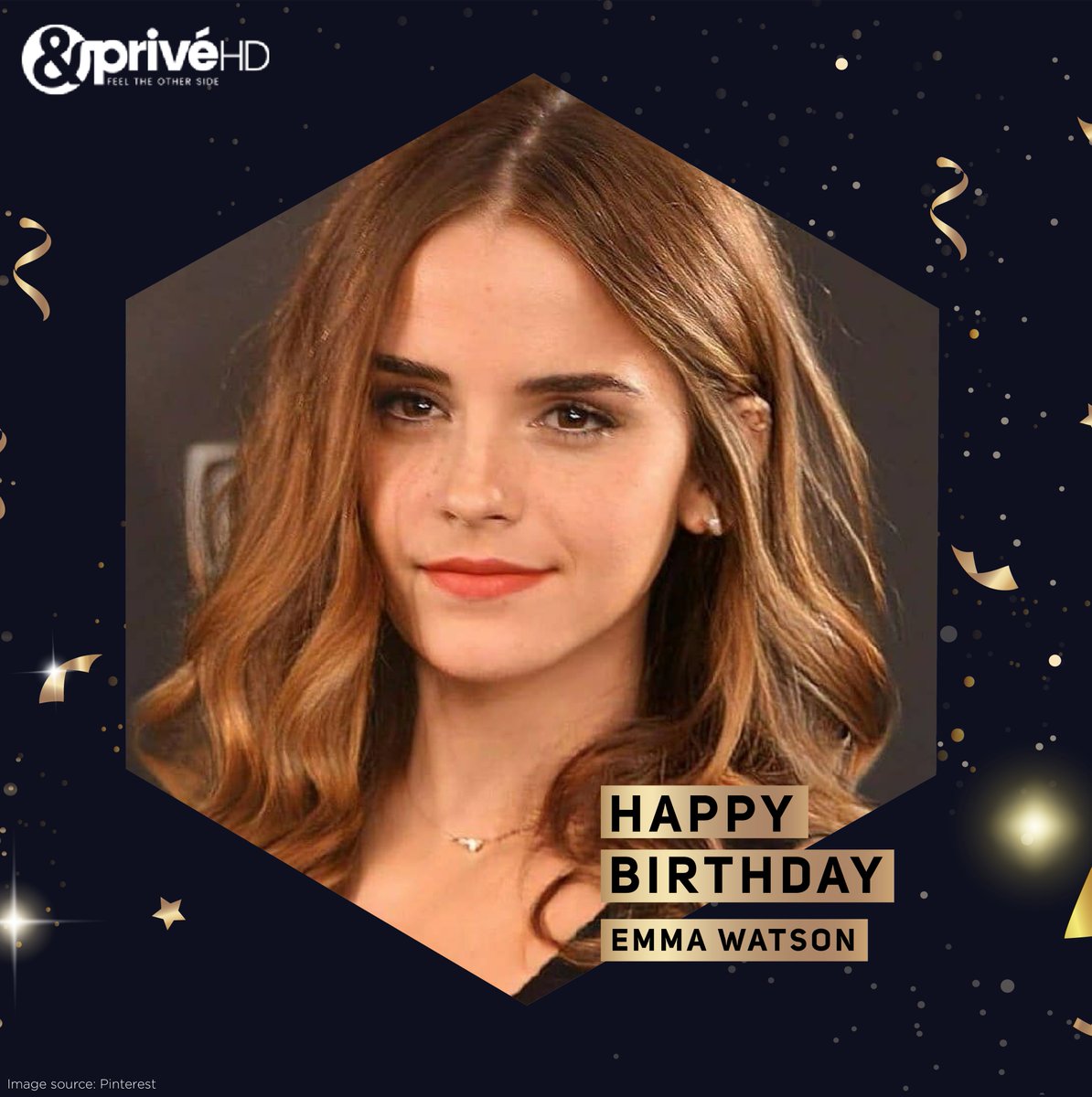 AndFlix's tweet photo. Dear Emma, you are a force to be reckoned with. Happy Birthday from Team &Privé.
#WorldCinema #CinemaLover #CinemaBuff #EmmaWatson #HarryPotter https://t.co/oVIkDMBLeN