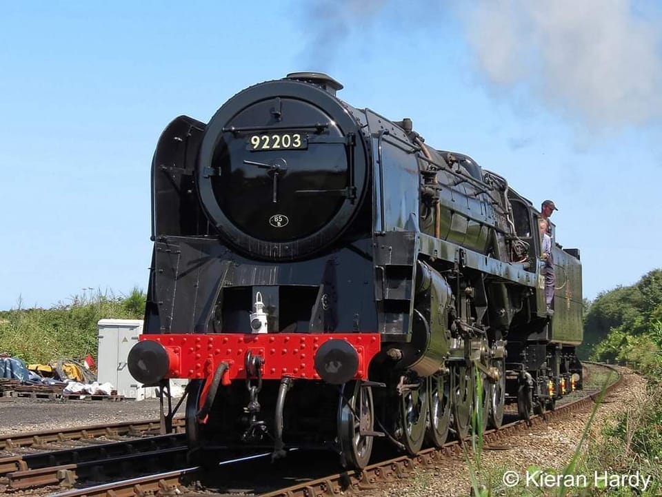 GWSR's tweet image. Our final visiting locomotive for the Cotswold Festival of Steam 'Somerset &amp;amp; Dorset Remembered', 3rd - 5th of June is 92203 'Black Prince', courtesy of the North Norfolk Railway PLC &amp;amp; Friends of Black Prince. Discounted advance tickets:  ow.ly/V7hf50IJJpq #LoveYourRailway