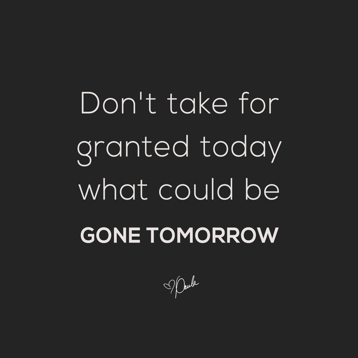 Paula_White's tweet photo. Your life can change in a moment... Don't take for granted today what could be gone tomorrow! https://t.co/tINbDfYjxm