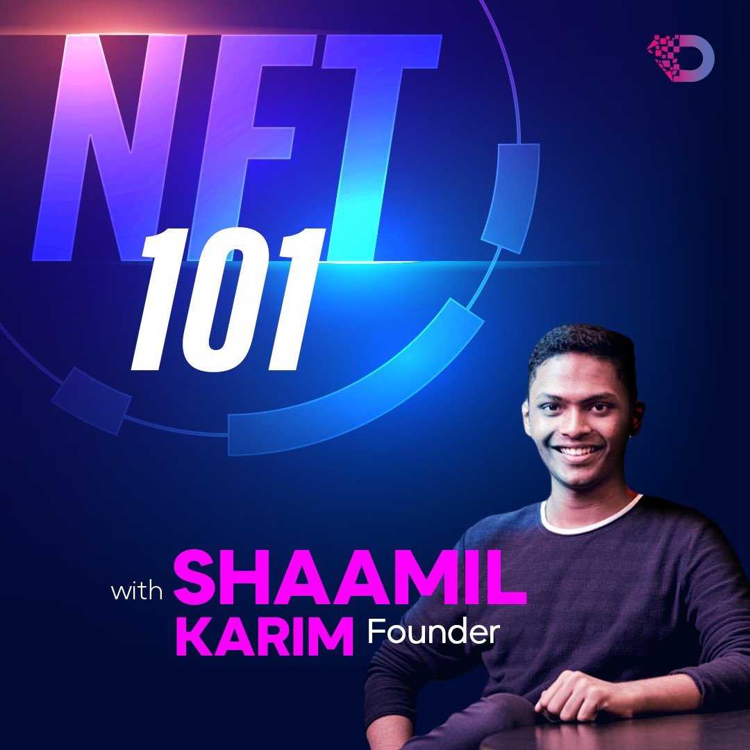 NFTs? Indian NFTs?! Wanna know more 👇
Our founder <a href="/ShaamilKarim1/">Shaamil</a> will be hosting a live AMA on our Discord tomorrow at 7pm IST!!
Join us here : discord.gg/AE4fGtXTR3