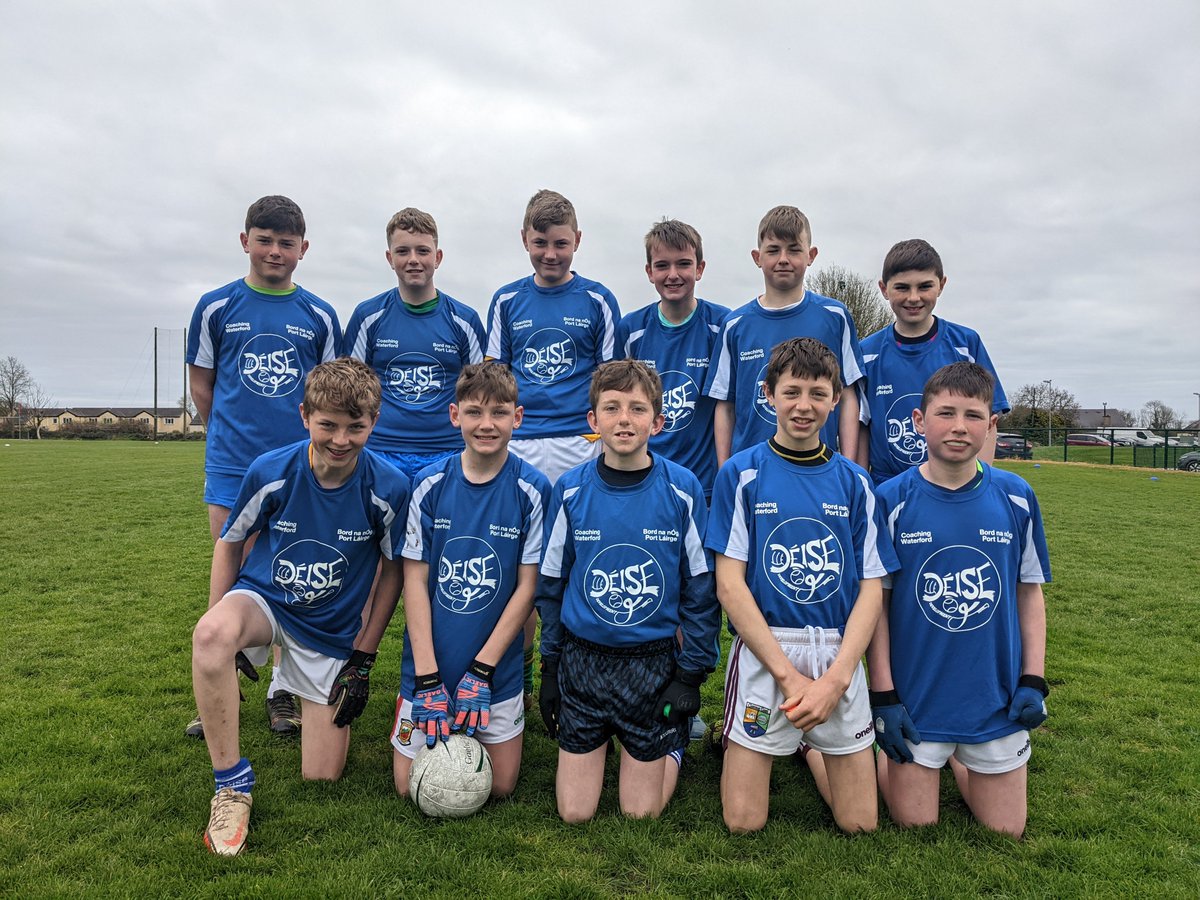 Déise Óg Waterford (@waterfordgaacg) on Twitter photo We took part in a really enjoyable blitz with <a href="/CorkGAACoaching/">Cork Gaa Coaching & Games</a> in U13 football this morning.
Over 70 players from all over the county took part and played the matches in <a href="/KilleaghGAA/">Killeagh GAA</a> and played some super stuff.
Thank you to @GDACrowley and all involved for the invite. We took part in a really enjoyable blitz with <a href="/CorkGAACoaching/">Cork Gaa Coaching & Games</a> in U13 football this morning.
Over 70 players from all over the county took part and played the matches in <a href="/KilleaghGAA/">Killeagh GAA</a> and played some super stuff.
Thank you to @GDACrowley and all involved for the invite.