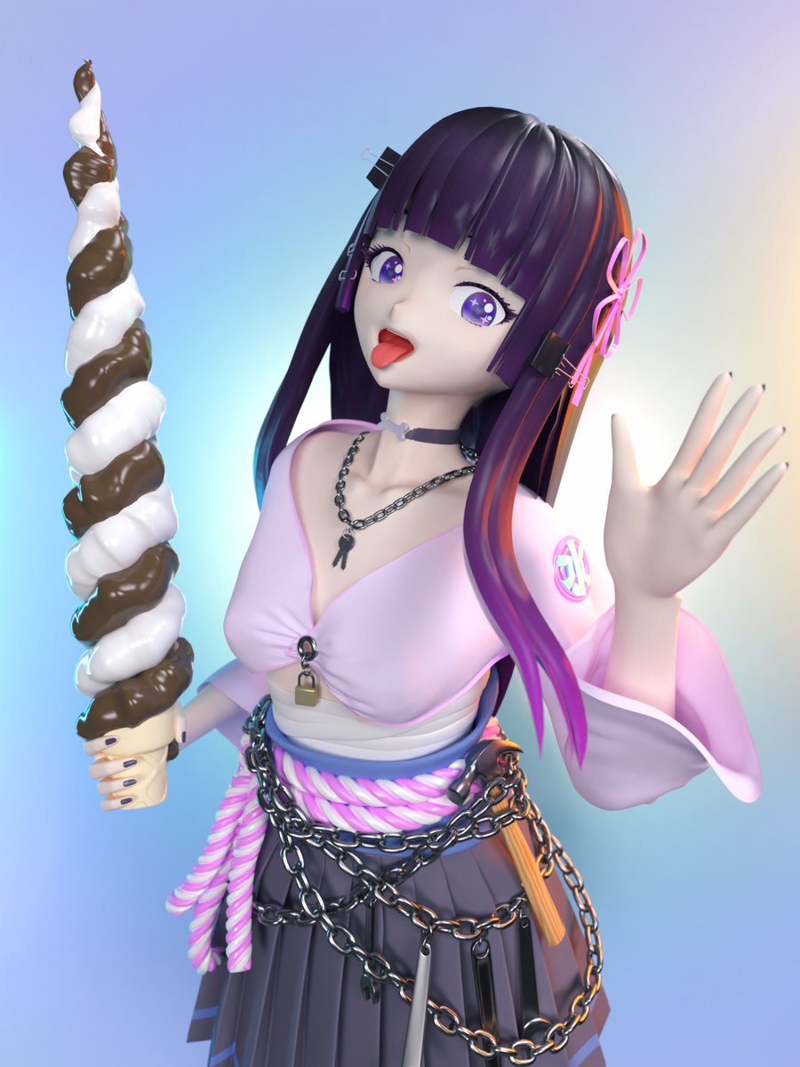 Gm!! She is finally here. We haven't decided what to call her yet! Everyone gets their own chance at choosing a great name for our 3D character. 

Giver her a great name + Tag 2 Friends + RT to Participate 

5 WL spots for the best names!! Good luck, everyone :)

72hrs ⌛️