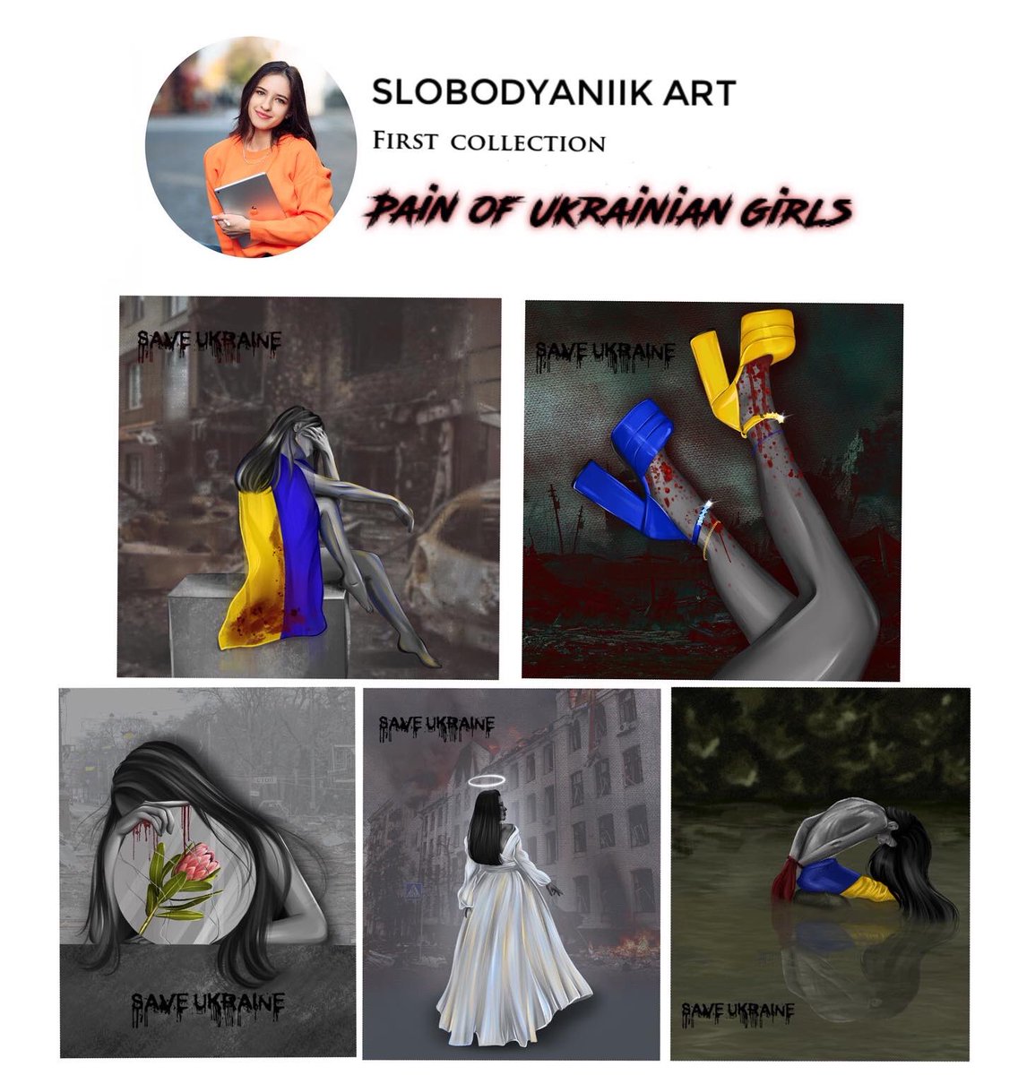 opensea.io/collection/pai…
It's a very important day for me.  My first collection is already on the Opensea. This collection is not negative, but the truth.  By buying a painting, you are making a donation to charity for Ukrainians 🇺🇦 #NFTCommunity #UkraineRussiaWar #NFT