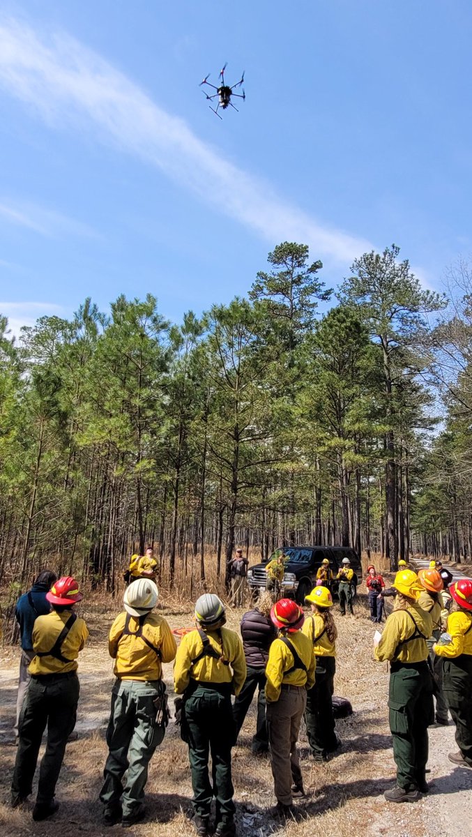 maresmit's tweet photo. @DroneAmplified @BLMUAS_Program @forestservice Our CEO among those watching demo at #WTREX2022 which certainly included the now and future leaders of this long-needed workforce and people using #goodfire. https://t.co/dqayLFZAFU