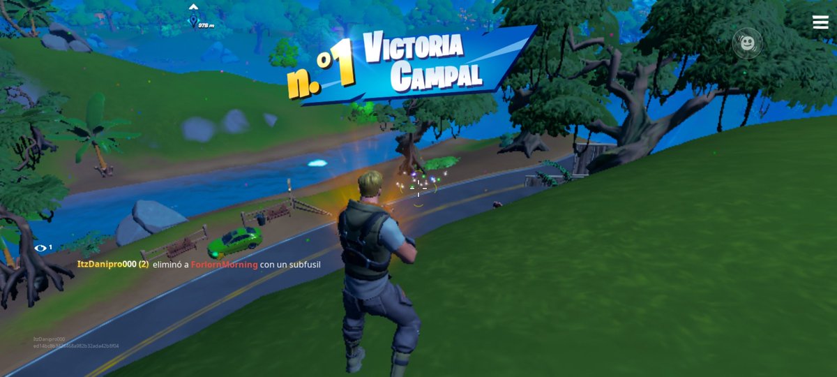 No mames mi primera victoria en Fornite que pro